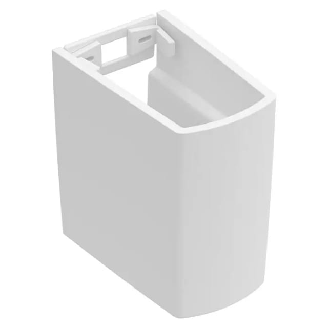 Villeroy & Boch Subway 2.0 Waschbecken-Halbsäule (Unbeschichtet, Keramik, Weiß, Passend für: Subway 2.0 Waschtische, Höhe: 29 cm)