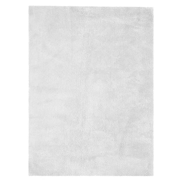 Kayoom Hochflorteppich Bali (Silbergrau, 230 x 160 cm, 100 % Polyester)