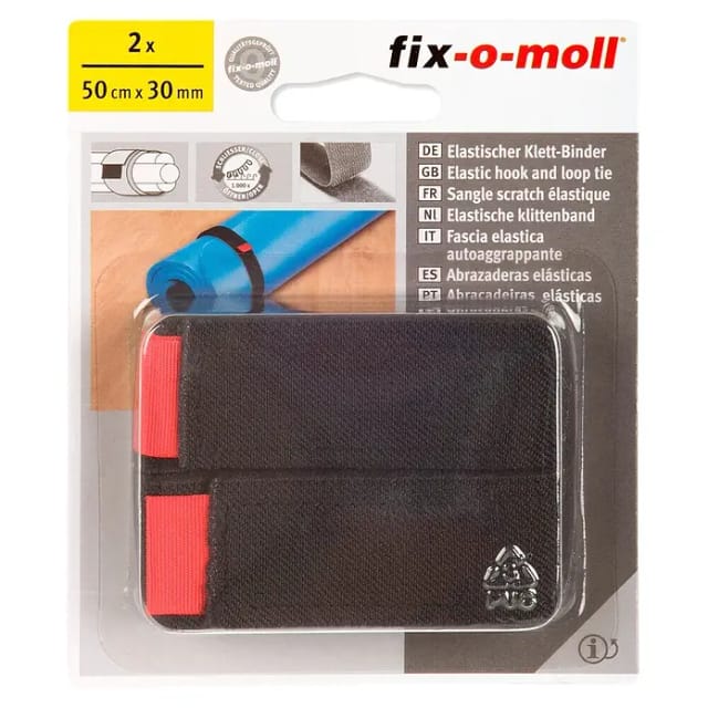 Fix-o-moll Klettbinder Elastic (L x B: 50 cm x 30 mm, 2 Stk.)