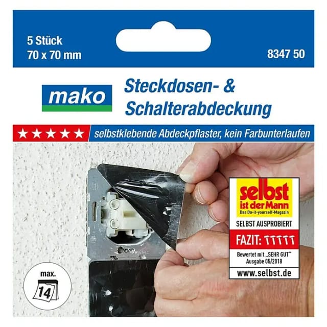 Mako Abdeckband (70 x 70 mm)
