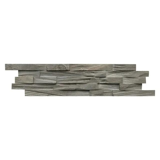 Indo Wandpaneel 3D Wall Beachwood Gun Smoked (610 x 150 x 10 mm, 1,006 m²)