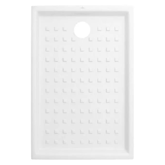 Villeroy & Boch O.novo Duschwanne (L x B: 120 x 80 cm, Keramik, Weiß, Rutschfest)