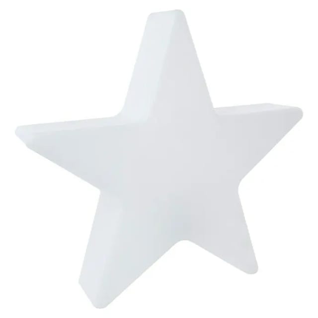 8 Seasons Design Shining LED-Solar-Weihnachtsleuchte Star (Weiß, Durchmesser: 100 cm)