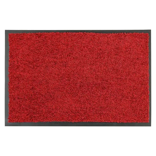 Astra Schmutzfangmatte Diamant (Rot, 150 x 90 cm, Material Nutzschicht: 100 % Polyamid)