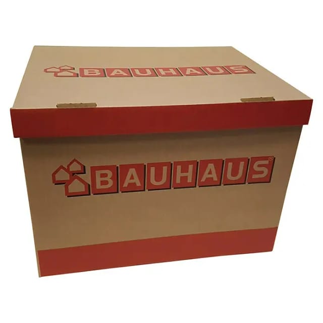 BAUHAUS Ordner-Archiv-Box Set (2 Stk., L x B x H: 397 x 320 x 288 mm, Wellkarton)