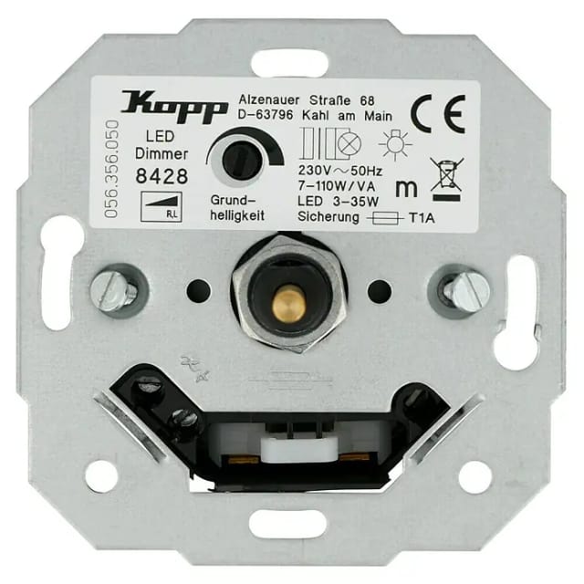 LED-Dimmer (Silber, Metall)