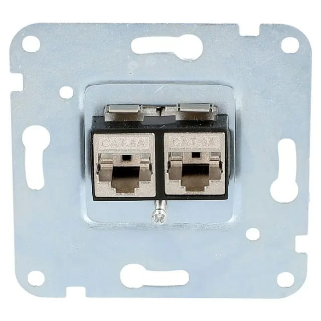 UAE-Datendose CAT 6 (2-fach, Unterputzmontage)