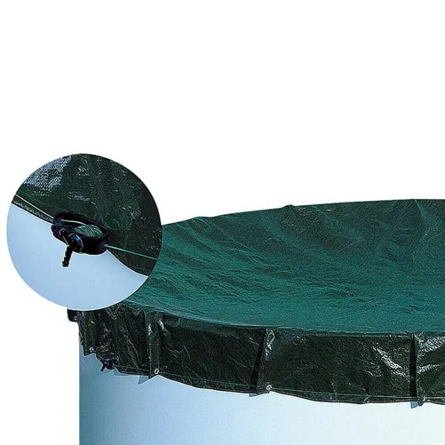 myPool Ganzjahresabdeckplane (L x B: 6,25 x 3,6 m, Kunststoff, Oval)