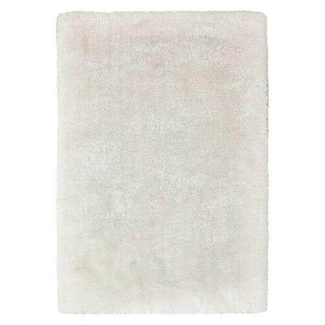 Kayoom Hochflorteppich Cosy (Weiß, 150 x 80 cm, 100 % Polyester)