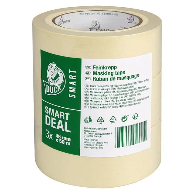 Duck Smart Feinkreppband Smar Deal (L x B: 50 m x 48 mm)