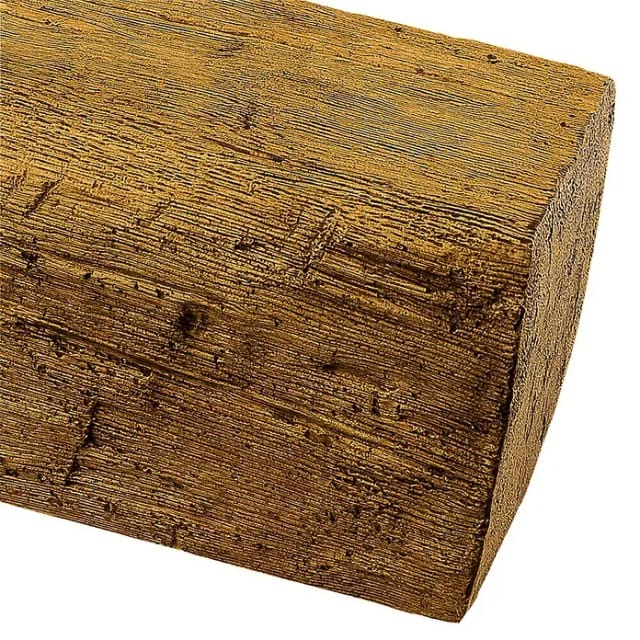 Dekobalken (Hellbraun, 200 x 19,5 x 12,5 cm, Polyurethan)