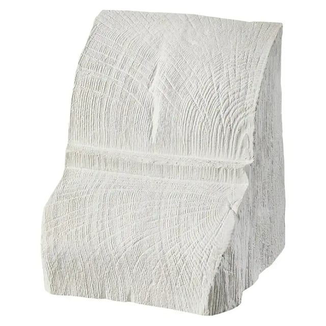 Dekoelement (Konsole, Weiß, 17,5 x 19 x 21,5 cm)