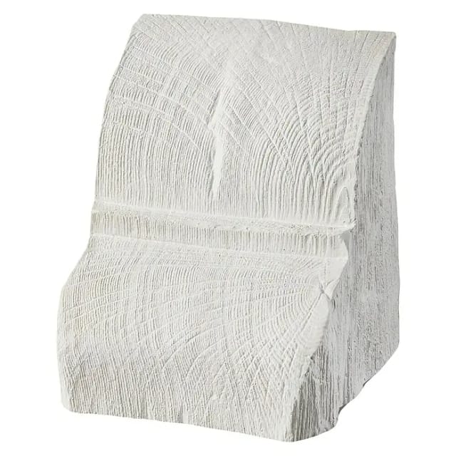 Dekoelement (Konsole, Weiß, 9 x 12 x 13,5 cm)