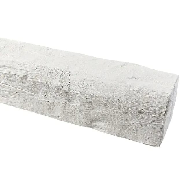 Dekobalken (Weiß, 200 x 9,5 x 6 cm, Polyurethan)