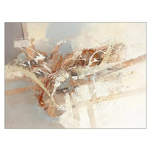 ProArt Leinwandbild (Grey & Brown, B x H: 120 x 90 cm)