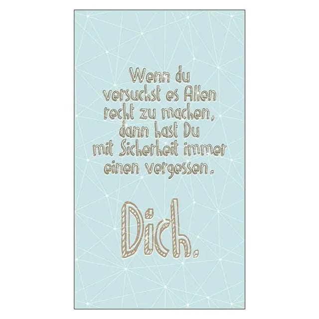 ProArt Holzbild (Your Slogan, B x H: 15 x 30 cm)