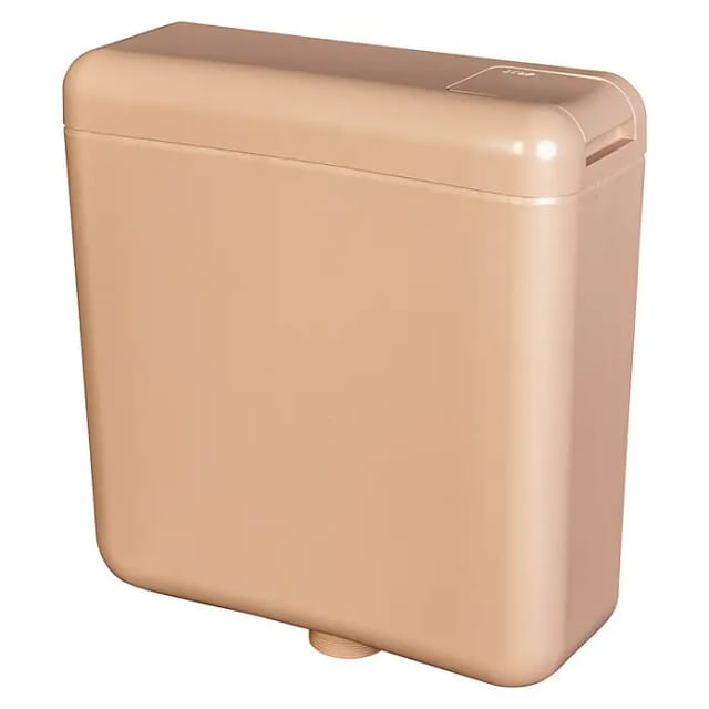 Admiral Spülkasten 310 ST (Beige, Spülmenge: 6 l - 7,5 l, 40 x 38,4 cm)