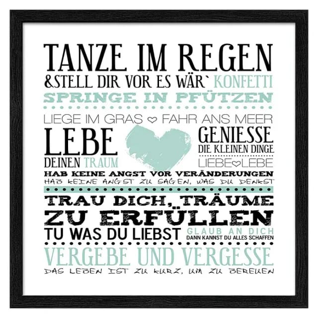 ProArt Bild (Tanze im Regen, B x H: 33 x 33 cm)