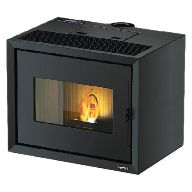 FreePoint Pelletofen Modo Airtight (9,36 kW, Raumheizvermögen: 225 m³, 0,59 kg/h - 2,18 kg/h, Schwarz)
