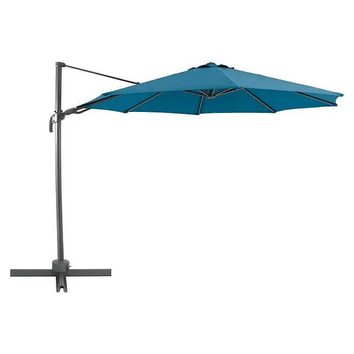 Sunfun Schirmbezug Capri (Petrol, Passend für: Ampelschirmgestell Capri Ø 350 cm)