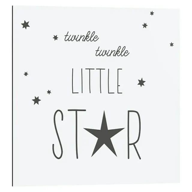 Reinders Decopanel (Twinkle Twinkle little Star, B x H: 30 x 30 cm)