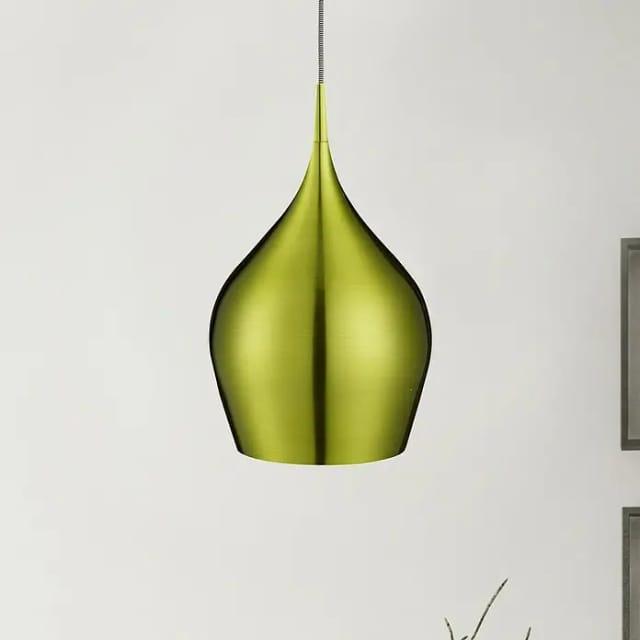 Searchlight Pendelleuchte Vibrant (60 W, L x B x H: 26 x 26 x 160 cm, Grün, E27, 260 mm)