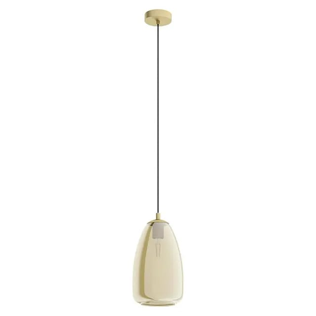 Eglo Pendelleuchte Alobrase (Höhe: 110 cm, Anzahl Leuchtmittel: 1 Stk., Amber)
