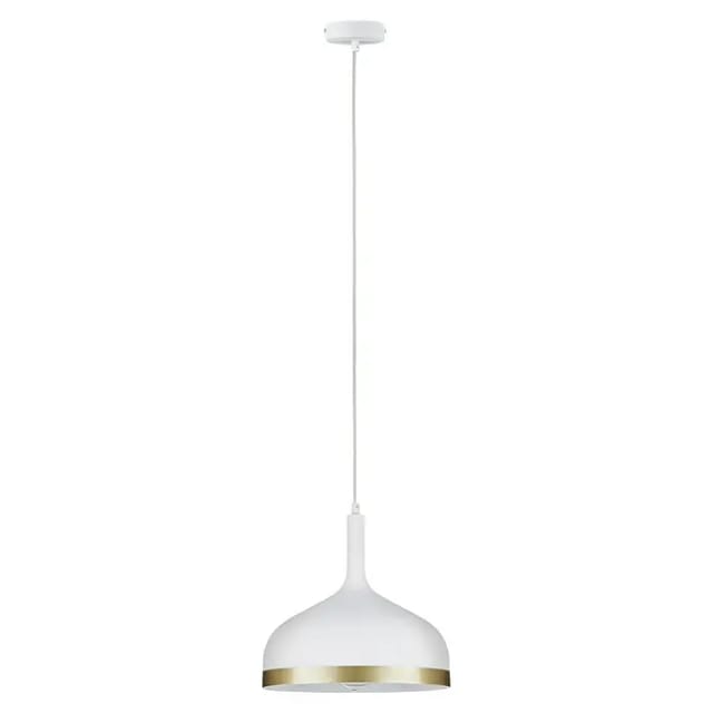 Paulmann Neordic Pendelleuchte Embla (Höhe: 110 cm, Weiß/Gold)