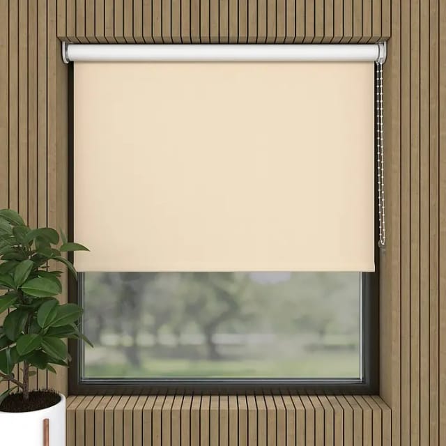 Verdunkelungsrollo (B x H: 40 x 190 cm, Sand)