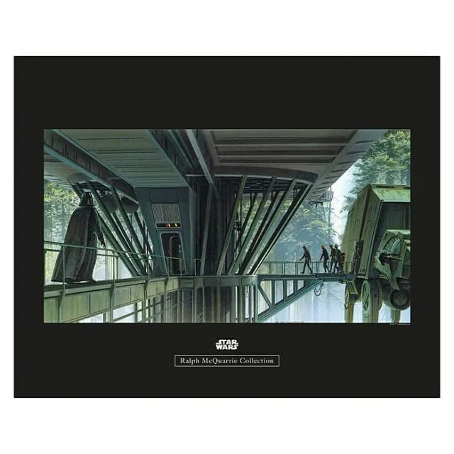 Komar Star Wars Poster RMQ Endor Dock (Star Wars, B x H: 40 x 30 cm)
