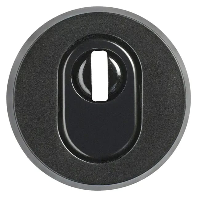 Abus Sicherheitsrosette RHZS 415 (Holztür, Braun, Stärke Schild/ Rosette: 15 mm)