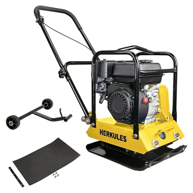 Herkules Rüttelplatte RP1200 (4,1 kW, Verdichtungsdruck: 1.500 kg)