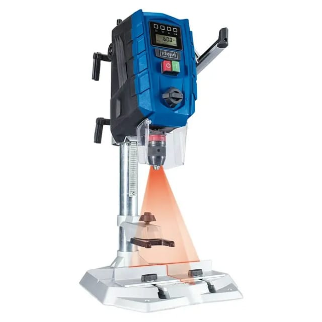 Scheppach Tischbohrmaschine DP 60 (710 W, Leerlaufdrehzahl: 0 U/min - 2.600 U/min, Spannweite Bohrfutter: 1,5 mm - 13 mm)
