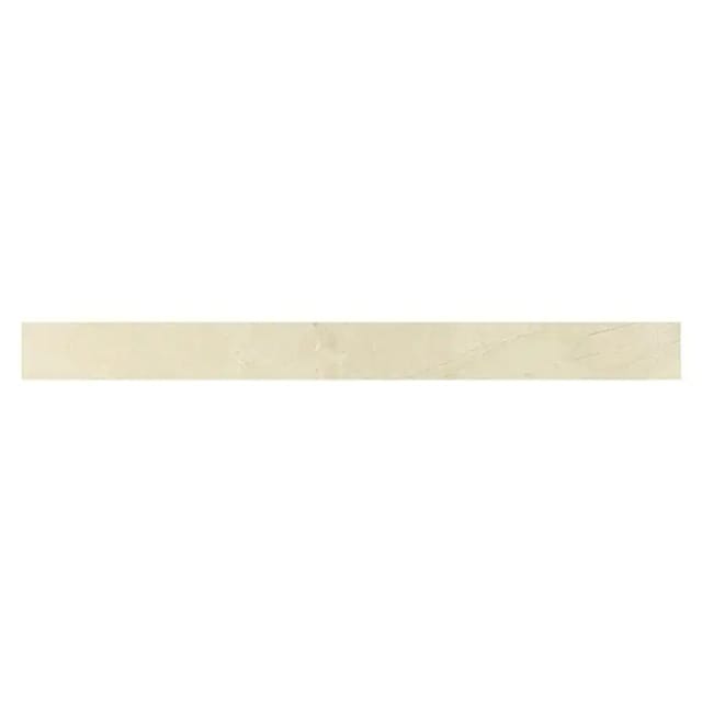 Sockelfliese Premium Marble (7 x 80 cm, Beige, Glänzend)