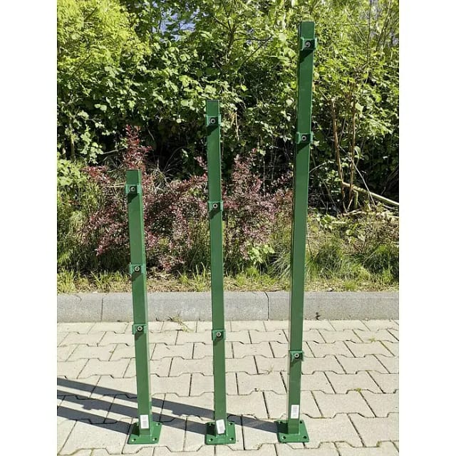 Peddy Shield Zaunpfosten (Höhe: 130 cm, Grün, Zum Aufschrauben)