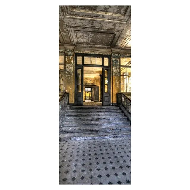 SanDesign Acryl-Verbundplatte (100 x 250 cm, Lost Place Ballroom)