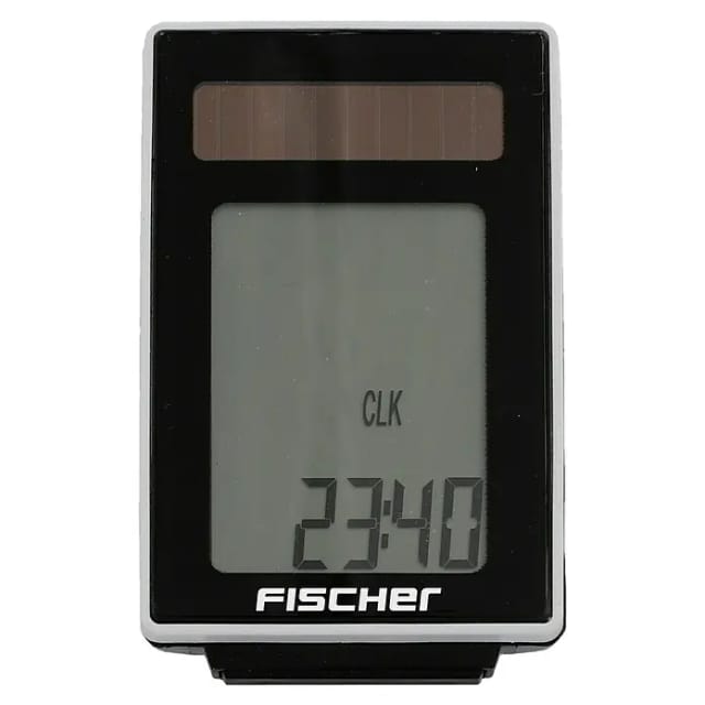 Fischer Fahrradcomputer (Solarzelle, Funkverbindung, Geeignet für: Alle Fahrradgrößen)