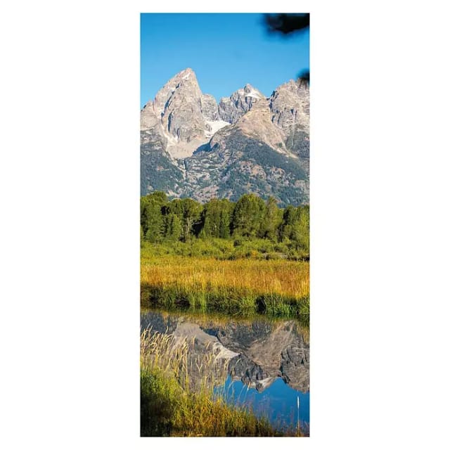 SanDesign Alu-Verbundplatte (100 x 250 cm, Mountains)