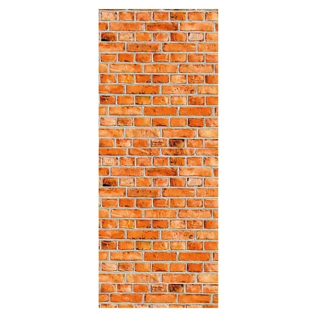 SanDesign Alu-Verbundplatte (100 x 250 cm, Red Brick Wall)