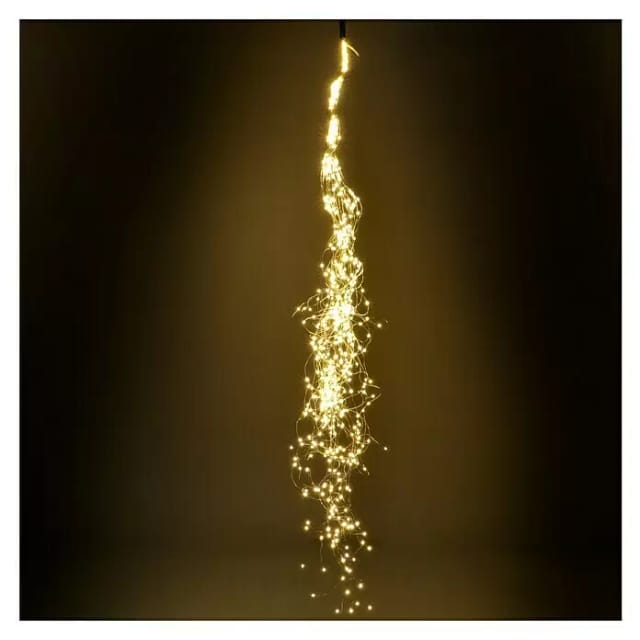 LED-Lichterschweif (Außen, 190 cm, Warmweiß, Netzbetrieben)