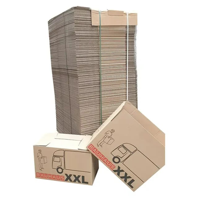 BAUHAUS Umzugskarton Multibox XXL Palette (250 Stk., Traglast: 30 kg, L x B x H: 72,5 x 41 x 44 cm)