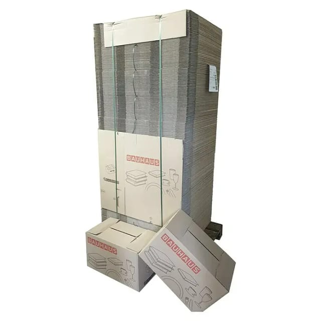 BAUHAUS Bücher- & Geschirrbox (250 Stk., Traglast: 40 kg, L x B x H: 58 x 33 x 33,5 cm)