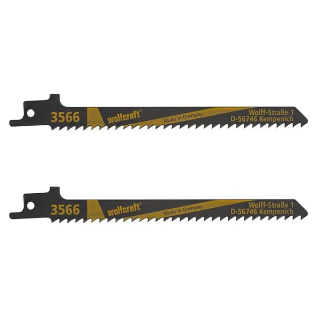 Wolfcraft Säbelsägeblatt (Spanplatten, Länge: 150 mm, 2 Stk.)