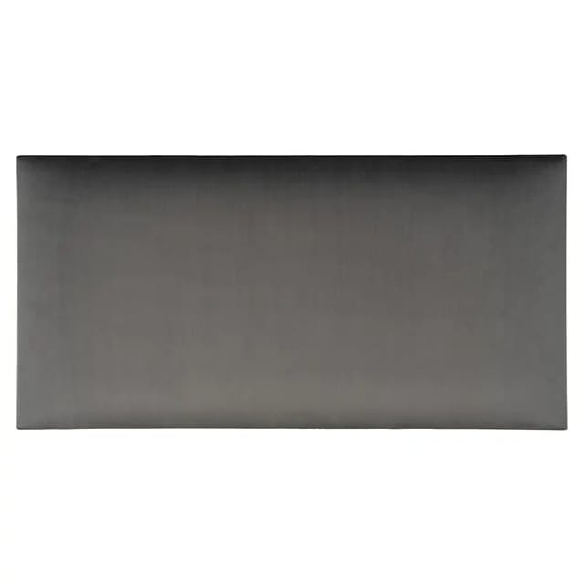 Fllow Wandpolster Velvet (Anthrazit, L x B: 60 x 30 cm)