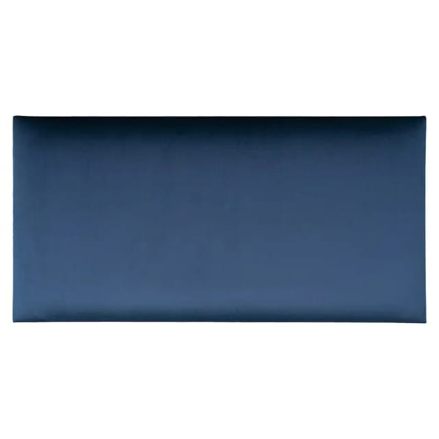 Fllow Wandpolster Velvet (Blau, L x B: 60 x 30 cm)
