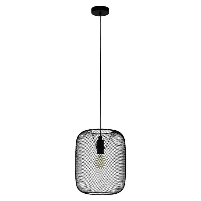 Eglo Wrington Pendelleuchte (60 W, Schwarz, 300 mm)