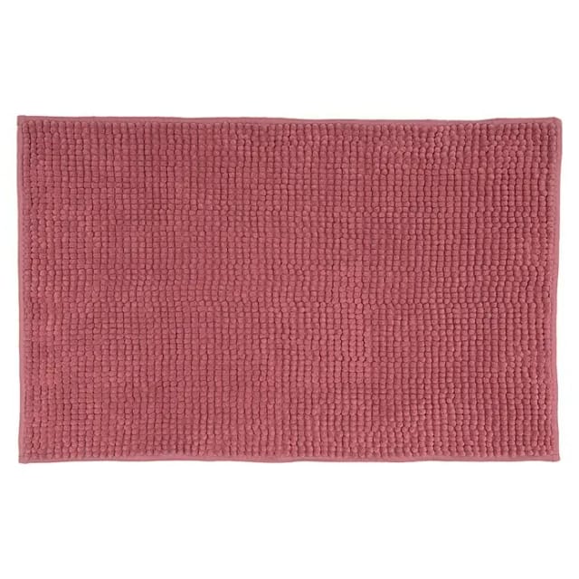 Camargue Badteppich Zottel (50 x 80 cm, Brombeere, 100% Polyester)