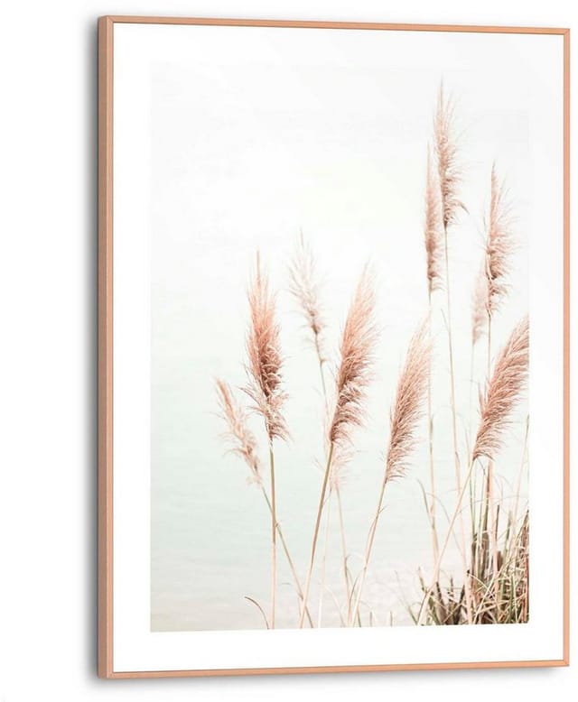 Reinders Bild Slim Frame Wood (Dune Grass, B x H: 30 x 40 cm)