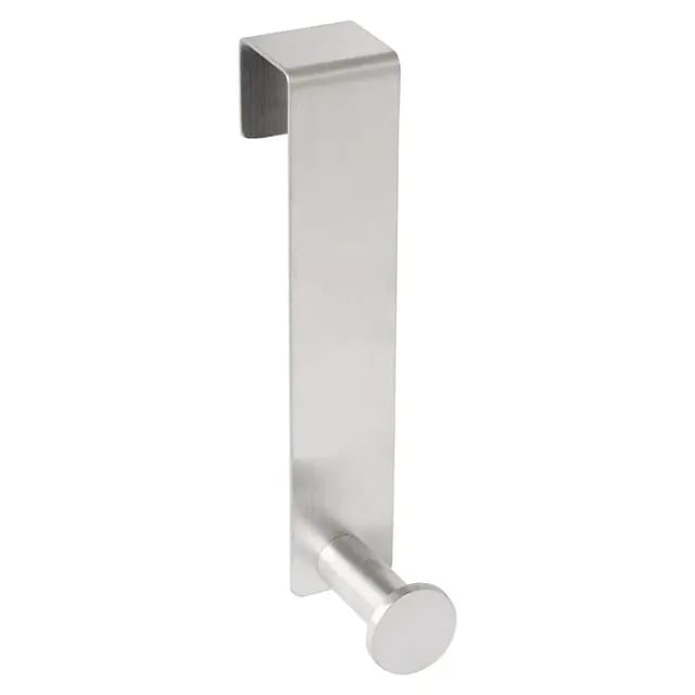 Walteco Türhaken (L x B x H: 25 x 60 x 122 mm, Edelstahl, Anzahl Haken: 1 Stk.)