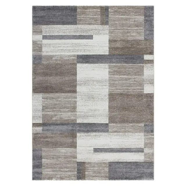 Kurzflorteppich Feeling 501 (Beige/Silber, 290 x 200 cm, 100 % Polypropylen (Flor))